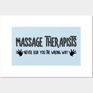 Massage Therapists Hands Posters and Art